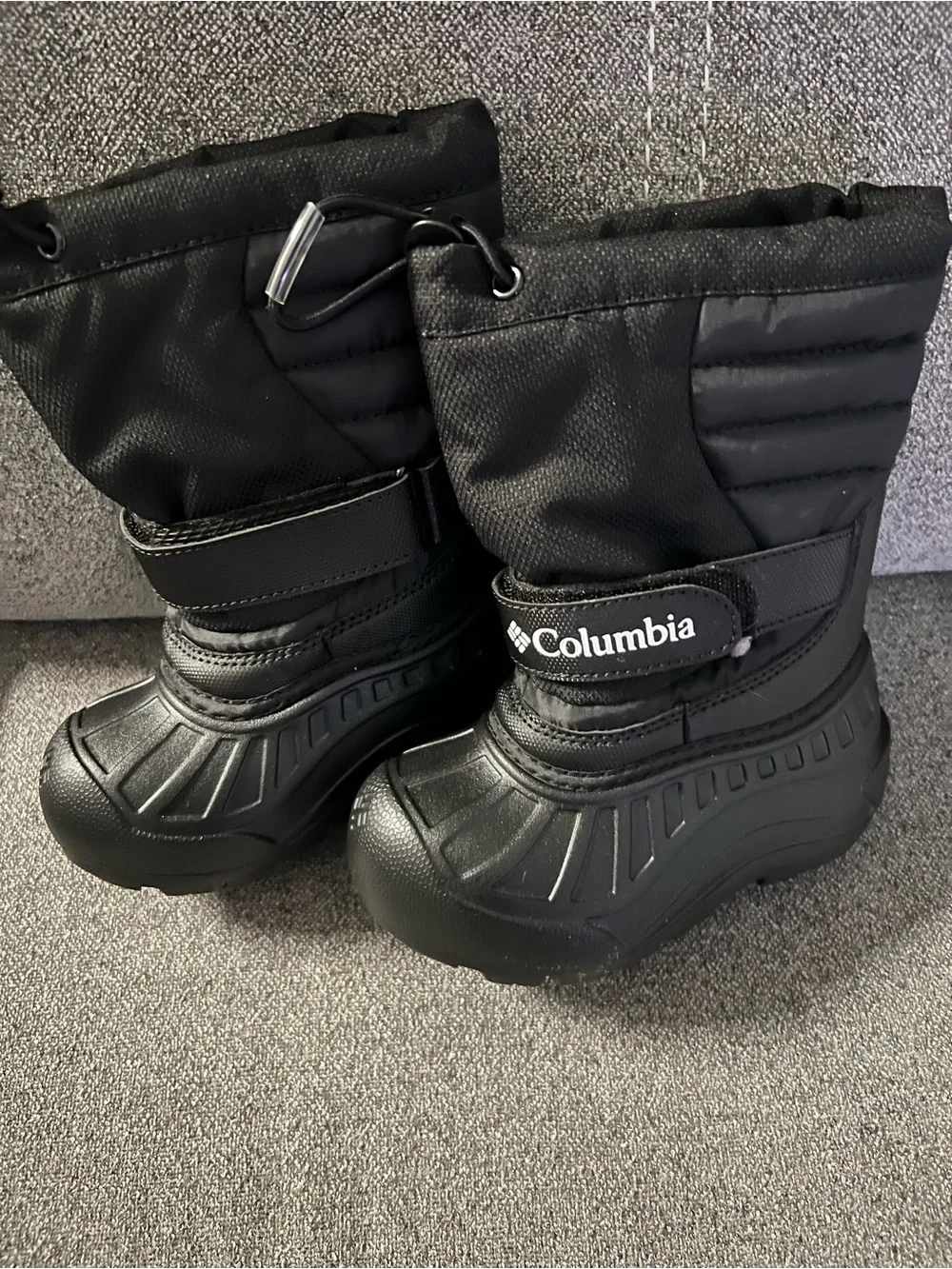 Columbia Kids Black Snow & Rain Boots
